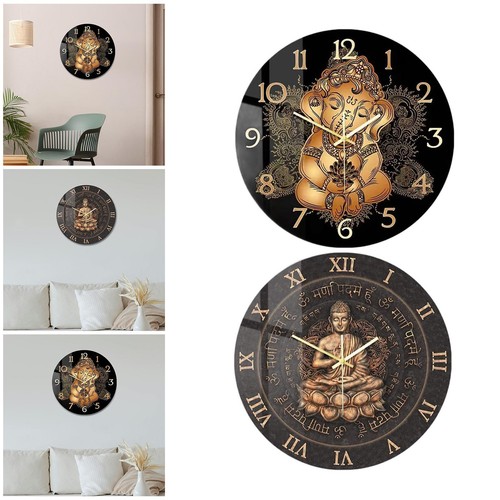 Wall clock acrylic round - clock,
