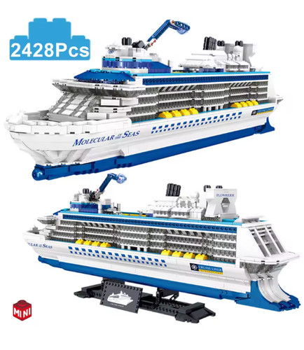 City cruise liner ship 2428pcs - liner,