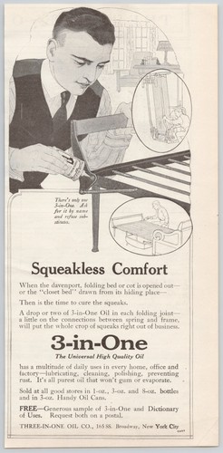 One oil squeakless - 3-in-one,