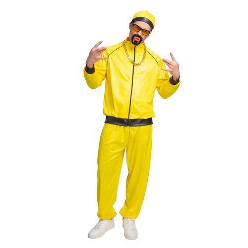 Mens yellow rapper costume - yellow,