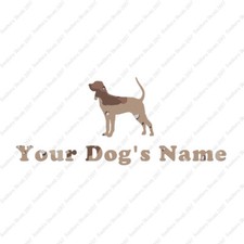 Custom Black & Tan Coonhound