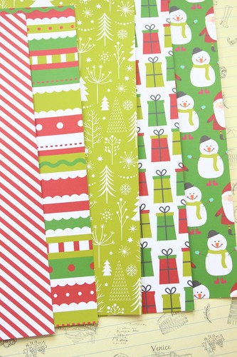 Red green christmas - green, cartoon