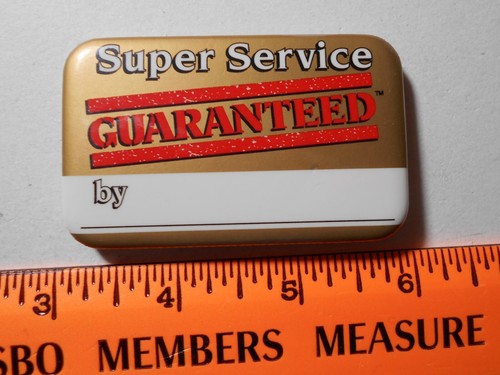 75x1 mcdonalds pin back - 2.75x1.75",