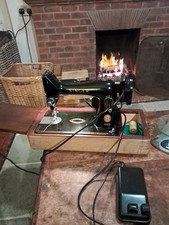 Singer 99k Sewing Machine Good Working Condition,  Has The Red S Emblem 