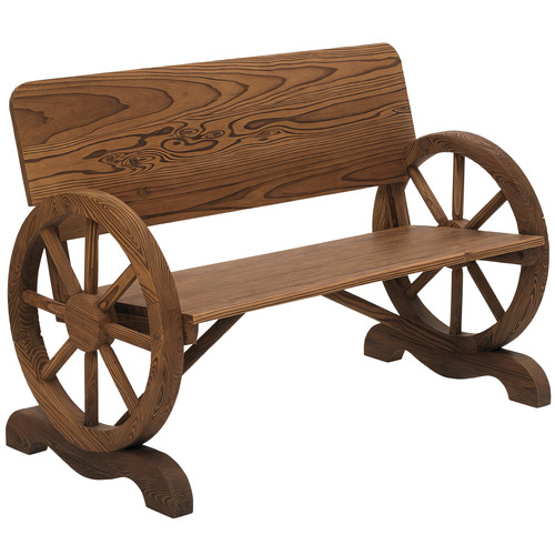 Outsunny wooden garden bench - outsunny,