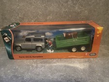 CHAD VALLEY  LAND ROVER 4x4 and cattle trailer 1:32 BOXED