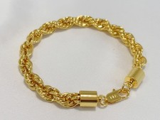 14K Yellow Gold Solid 7mm Mens
