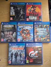 PS4 various games bundle 7 games