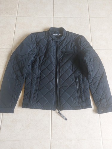 Replay men quilted jacket - quilted,