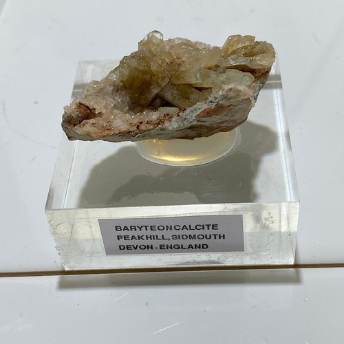 Baryte calcite peak hill - :,