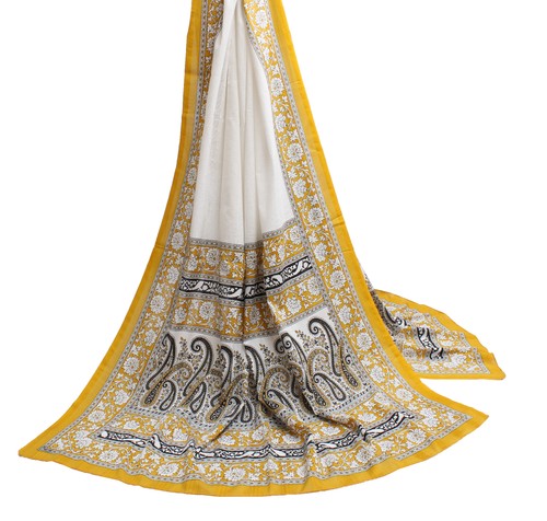 Sushila vintage white - vintage, indian