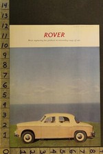1958 ROVER 105R JAGUAR BRITISH