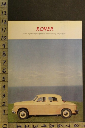 1958 rover 105r jaguar british - 105r,