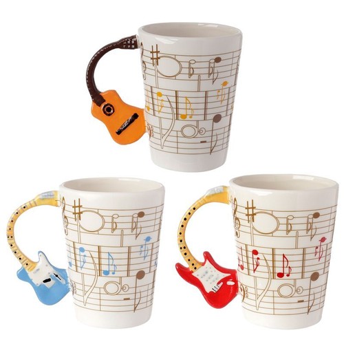 Novelty guitar shaped handle - guitar,