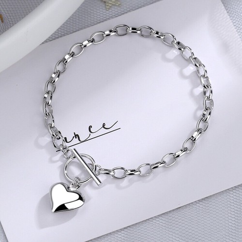 Beautiful heart charm bracelet - beautiful,