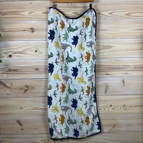 Little unicorn dinosaur muslin - dinosaur,