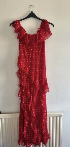 Ladies dress size red - size,