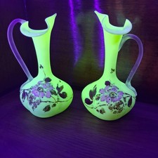 Pair Of Hand Painted Antique