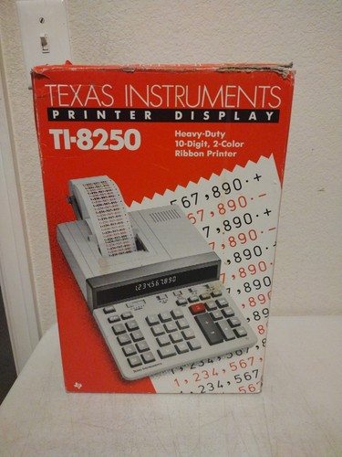 Texas instruments 8250 - instruments, ti-8250