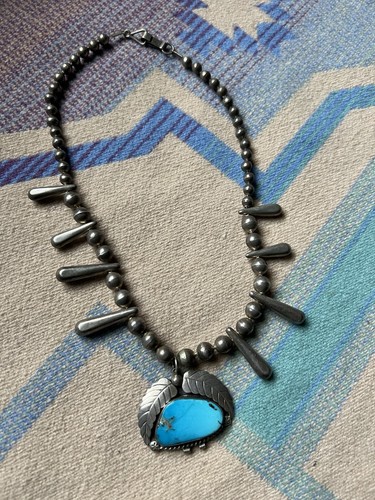 Vintage navajo squash blossom - vintage,