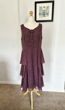Jacques Vert Purple Polka Dot