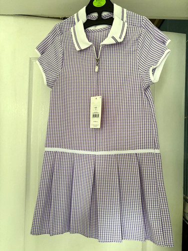 George girls purple white - george, purple/white