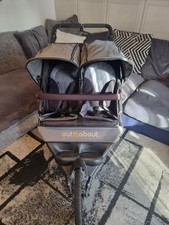 Out N About Double Running Jogging Buggy Pram