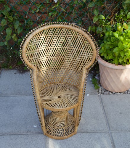 Vintage 1970 wicker - vintage, 1970’s