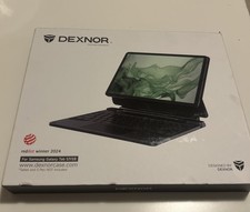 Dexnor Keyboard Case for Samsung Galaxy Tab S7/S8 - Black - Open Box