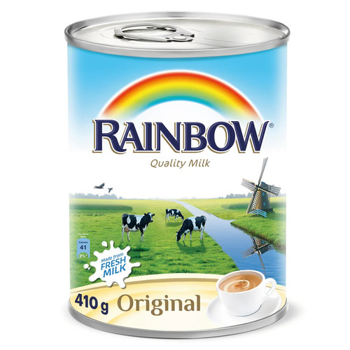 Evaporated milk rainbow - milk,