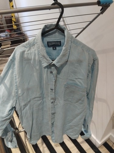 Vilebrequin men linen shirt - men's,