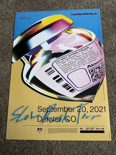 Tame impala denver poster - tame,