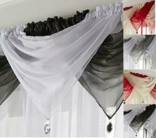 Gem Voile Swags,3 colours
