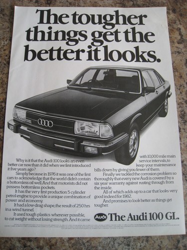 Audi 100 cylinder petrol - gl,