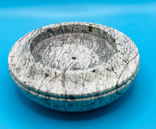 Cornish Serpentine Stone Dish Bowl Cornwall Lizard Peninsula Natural Vintage