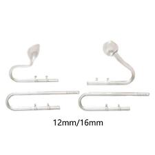 Clear Glass Lily Pipe Inflow Inflow Outflow with Suction Cup 12/16mm Skimmer