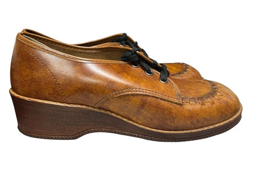 Nos vtg 70s platform - 7.5,