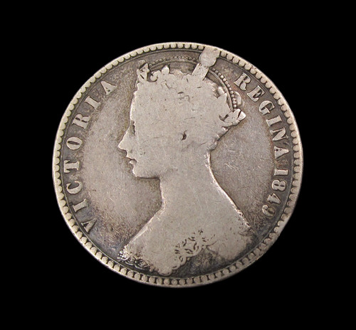Victoria 1849 silver - victoria, godless