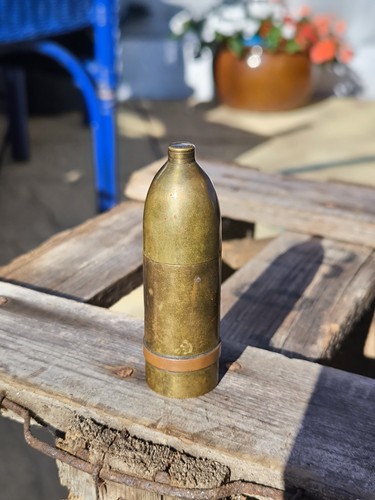 Ww1 metal trench art - metal,