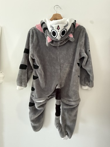 Kids gray cat costume - cat,