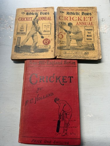 Antique cricket books - antique,