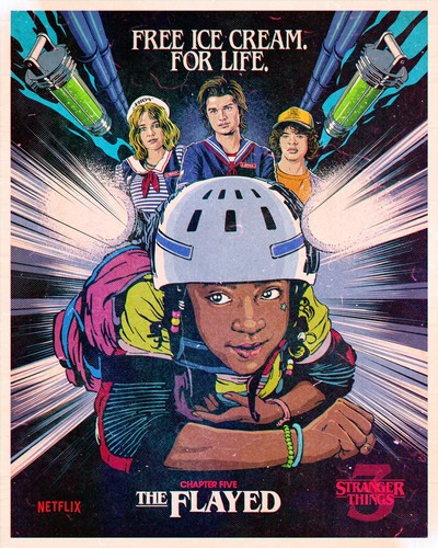 Stranger things poster - things,