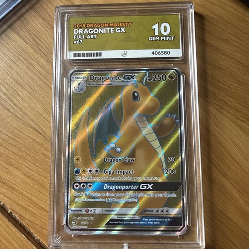 Pokemon dragonite card - gx,