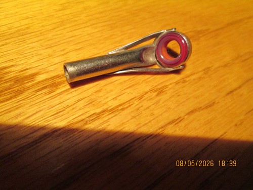 Vintage red agate tip - vintage,