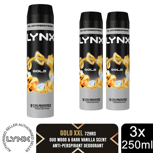 Lynx xxl gold - gold, perspirant