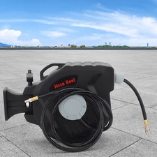 20M+2M Pro Workshop Garage Outrdoor Retractable Air Compressor Line Hose Reel