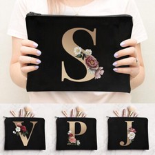 Gold Letter Travel Bag Wash Bag Makeup Bag Travel Business Bathroom - for Women