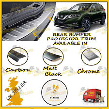 REAR DOG BUMPER PROTECTOR NISSAN X TRAIL III T32 GUARD TRIM SCRATCH SILL COVER