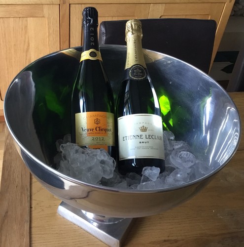 Aluminium bowl champagne - aluminium,