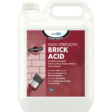 Bond it Brick Patio Cleaner Acid  Removes Cement, Oil, Grease, Stains  Mortar 5L
